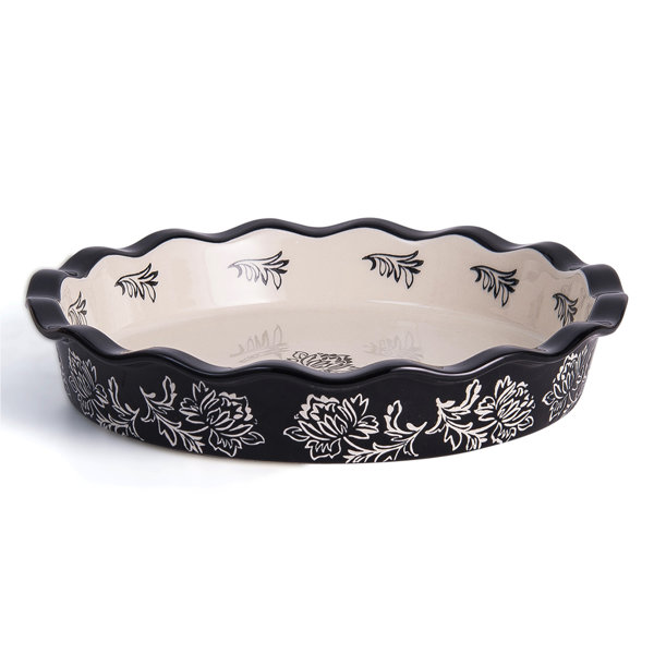 WISENVOY Pie Pan Ceramic Pie Dish 9Inch Pie Plate Baking Dish Easy